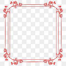Vector Vintage Red Photo Frame Png Transparent Background Border Vector Vintage Red Photo Frame Png Transparent Background Png And Vector With Transparent Ba Red Photo Frames Frame Border Design Simple Photo