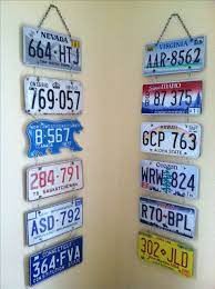The Most Interesting And Secretly Grand Projects For Vintage License Plates No One Ever Tell You Diyside Com License Plate Crafts License Plate Decor License Plate