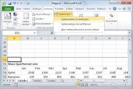 Ich weiß nur gerade nicht, wie der. Excel Seiten Im Quer Und Hochformat Drucken Pctipp Ch