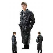 Gftrxxxl Giovanni Navarre Italian Stone Design Genuine Leather Trench Coat 3x Leather Trench Coat Trench Coat Leather Coat