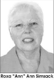 Roxa Ann “Ann” Trumble Simsack (1936-2011)