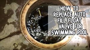 Types of toilet fill valves. How To Replace Auto Fill Float Valve Water Leveler For Pool Diy Video Leveler Autofillvalve Pool Youtube