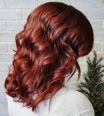 The face appears extra gorgeous because the hair is parted on the right side. 60 Auburn Hair Colors To Emphasize Your Individuality