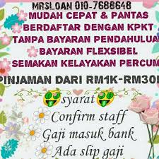Mereka mengklaim pinjaman online langsung cair dalam hitungan menit kredit pintar adalah aplikasi pinjaman online tanpa slip gaji untuk anda yang butuh dana cepat. Pinjaman Wang Berlesen Pasir Gudang Johor Bahru Loan Agency
