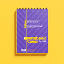 Free A5 Notebook Cover Mockup In 2020 A5 Notebook Cover Notebook Cover A5 Notebook