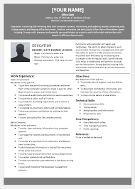 By free templates we mean resume templates for ms word that are entirely free to download and edit. 79 With Office Clerk Resume Samples Resume Format