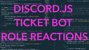 Jun 23, 2012 · whatever the case, your state makes it pretty easy to check on any outstanding traffic tickets you have. Discord Js Ticket Bot System W Reactions Youtube
