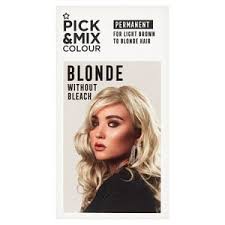 Blonde hair dye is a lot better for your hair than bleach. Pick Mix Permanent Blonde Without Bleach Hair Superdrug