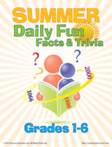 Printing easy trivia questions for seniors. Summer Daily Fun Facts Trivia Printable 1st 6th Grade Teachervision
