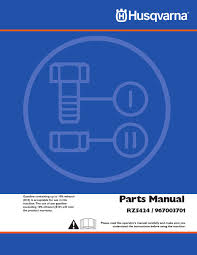 Cdcd072 heating system wire diagram 99 pontiac bonneville. Husqvarna Rz5424 Parts Manual Pdf Download Manualslib