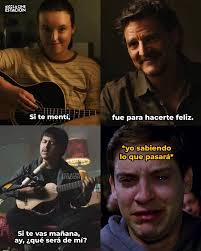 El mexicano 🇲🇽 Macario Martinez sacó una canción inspirada en la conexión  entre Joe (Pedro Pascal) y Ellie (Bella Ramsey) de #TheLastOfUs. Se llama  "Si te mentí", tiene referencias al intro de