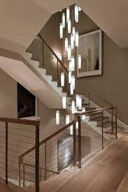 Mid Century Modern Lighting Ideas That Will Change You Stairway Lighting Contemporary Staircase Staircase Lighting