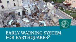 4,970 earthquakes in the past 30 days. Early Warning System For Earthquakes Youtube