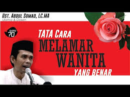 Kata ganti orang kedua ini juga dibedakan menjadi tunggal dan jamak. Cara Melamar Wanita Yang Benar Ustadz Abdul Somad Youtube