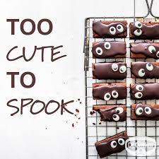 Spooky Brownies Rezept Brownie Rezept Brownies Rezept Kinder Party