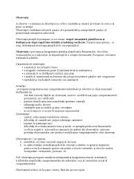Les fonctionnalités sont les suivantes Grila Observatie Seminar