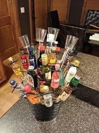 Mini Liquor Bottle Birthday Cake Pin On Diy Projects