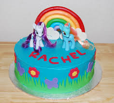 My little ponies birthday cake this is the first of 2 ruffle cakes made for this weekend. My Little Pony Cakes Decoration Ideas Little Birthday Cakes