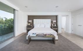 Master Bedroom With Built In Bedside Tables Contemporary Bed Design Bed Design Jeff Lewis Bedroom Design