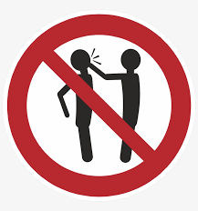 Im straßenverkehr treffen diese hinweisschilder eindeutige aussagen zu dem erlaubten mehr jedoch zu den nicht erlaubten verkehrsverhalten. Schlagen Verboten Schild 800x799 Png Download Pngkit