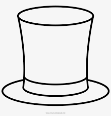 Snowman with red scarf and back top hat 17. Top Hat Coloring Page Ultra Pages Top Hat Coloring Page Png Image Transparent Png Free Download On Seekpng