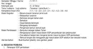 Tanaman buah adalah tanaman yang bisa menghasilkan buah yang dikonsumsi atau digunakan oleh manusia dan beberapa hewan. Rpph Tk Paud Kurikulum 2013 Kelompok Usia 5 6 Tahun Tema Tanaman Subtema Jenis Buah Administrasi Tk Paud