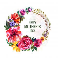 Wishing you all the love, health, and happiness that you so deserve. happy mother's day to all the mothers of the world! Free Vector Happy Mothers Day Card With Flowers Circular Frame