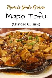 Mafo Tofu Is Made Of Silken Tofu Or Tokwa And Is A Spicy Chinese Cuisine It Is Not The Regular Tokwa We All Tofu Recipes Silken Tofu Recipes Mapo Tofu Recipe