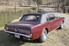 Image result for Vintage Burgundy 1964 Mustang
