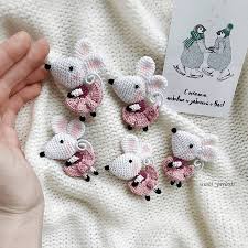 Crochet pattern for little girls purse. 17 Crochet Mouse Patterns Crochet News