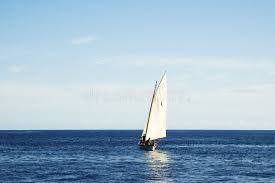 Sailing Boat 2 Sailing Boat In Open Sea Aff Boat Sailing Sea Open Ad Sailing Photo Stock Photos