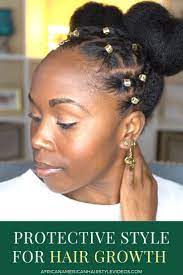 Easy Protective Natural Hairstyle For Fast Hair Growth And Length Retention African American Hairstyle Videos Aahv Natural Hair Styles Fast Hairstyles Natural Hair Growth