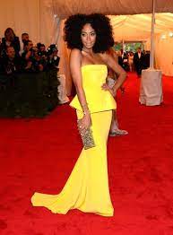 Style Pantry 2012 Met Gala Red Carpet Looks Yellow Evening Dresses Met Gala Celebrity Dresses