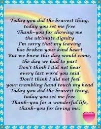 Thank You For Loving Me Dog Poems Pet Grief Pet Loss Grief