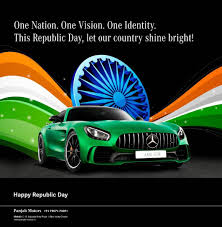 Let S Salute Our Nation S Glorious Past And Work Hard To Keep It Shining Like Always Happy Republicday Mercedesbenz Panjab In 2020 Republic Day Mercedes Benz Gtr