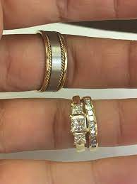 For Your Perfect Match This Piece Is Classic With A Unique Design Includes Man And Women E Gold Wedding Band Engagement Rings For Men Wooden Rings Engagement