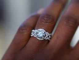 Black Girl Hand With Engagement Ring Jewelry Rings Engagement Diamond Engagement Wedding Ring White Gold Diamond Engagement Ring