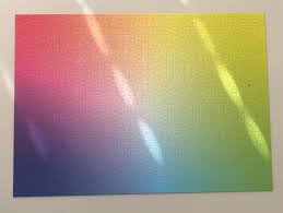 Meet the gradient jigsaw from cloudberries! My First Puzzle 1000 Pieces Gradient By Cloudberries Jigsawpuzzles