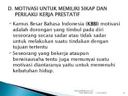Maybe you would like to learn more about one of these? Bab Ii Menerapkan Sikap Dan Perilaku Kerja Prestatif