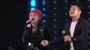曾泳恒vs 刘心玲 世間始終你好 粵語 歌台jason vs angie lau cantonese song 洛阳大伯公宫庆祝福德正神千秋 concert stage chinese festival street performance