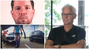 Óhugnanlegt myndband sýnir drukkinn ökumann aka á hjólreiðamann