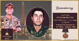 Kapitan armii indyjskiej, odbiorca vikram batra jest również dobrze znany w indiach ze sloganu yeh dil maange more! Lestweforgetindia On Twitter Lestweforgetindia Captain Vikram Batra Etched His Name In The Annals Of Indian History Onthisday 07 July In 1999 During Opvijay Kargil1999 The Gallant Indianbrave Was Awarded The Paramvirchakra Posthumously