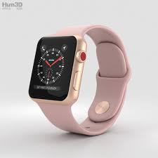 Apple Watch Series 3 38mm Gps Cellular Gold Aluminum Case Pink Sand Sport Band Ad Mm Gps Cellular Appl In 2020 Apple Watch Apple Watch Series 3 Buy Apple Watch