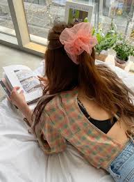 sheer elastic scrunchiethe delivery starts from 1st apr along with your purchase orde joyas para el cabello accesorios para el cabello accesorios para el pelo