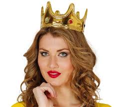 Corona Reina o Rey oro