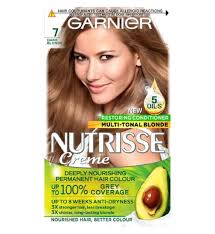 Colorists separate blonde haircolors into three categories: Garnier Nutrisse 7 Dark Blonde Permanent Hair Dye Boots