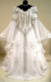 Tudor Inspired Wedding Dress Victorian Wedding Dress Medieval Wedding Dress Gothic Wedding Dress