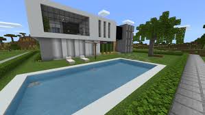 Modern house map clear filters. Mcpe Bedrock Modern House 4 Map Building Creative Maps Mcbedrock Forum