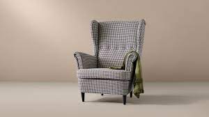 Soft and velvet upholstered in beautiful color , tufted back and arms, comfortable padded seat, espresso finished oak legs. Armchairs Chaise Longues Ikea