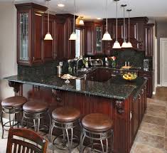A commonly used shade of blue for kitchen cabinets, navy is moody and thrilling. Cherry Cabinets Ideas On Foter